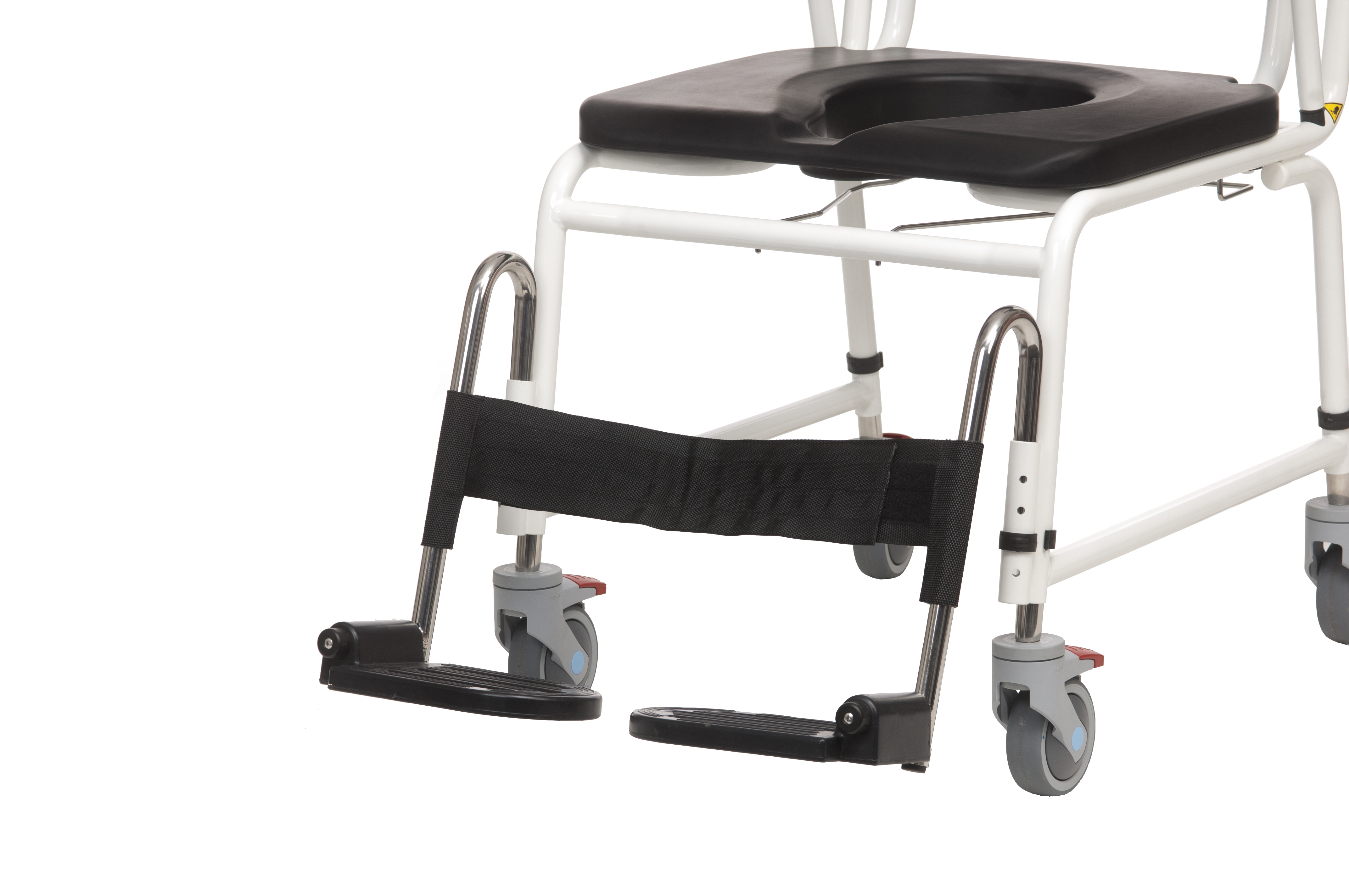 Shower chair with best sale straps