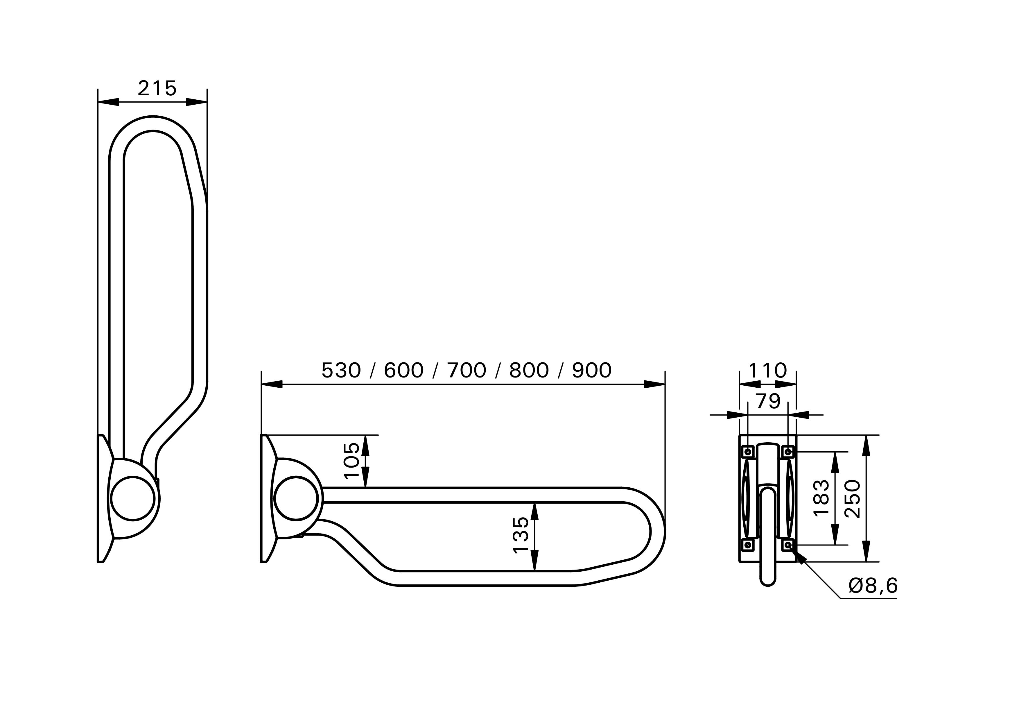 Langskomen Poging leugenaar Hinged Arm Support - Handicare Nederland